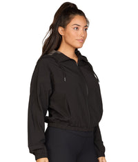 Women's Black Maria Windbreaker Jacket