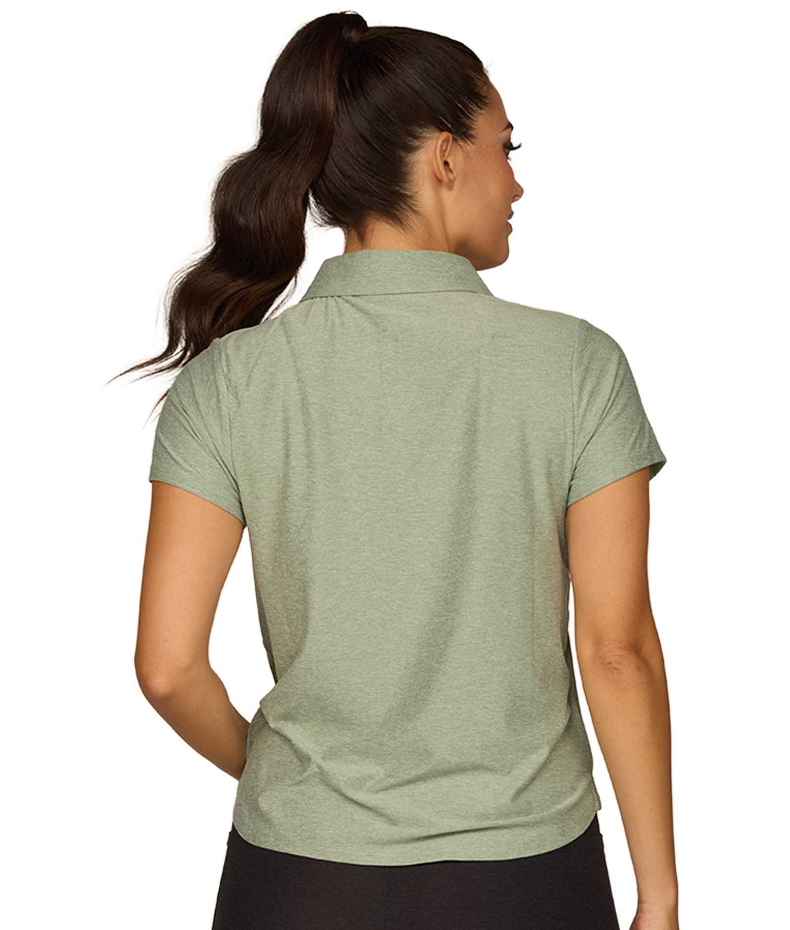 Women's Iceberg Green Mazie Polo Shirt