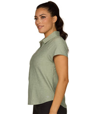 Women's Iceberg Green Mazie Polo Shirt