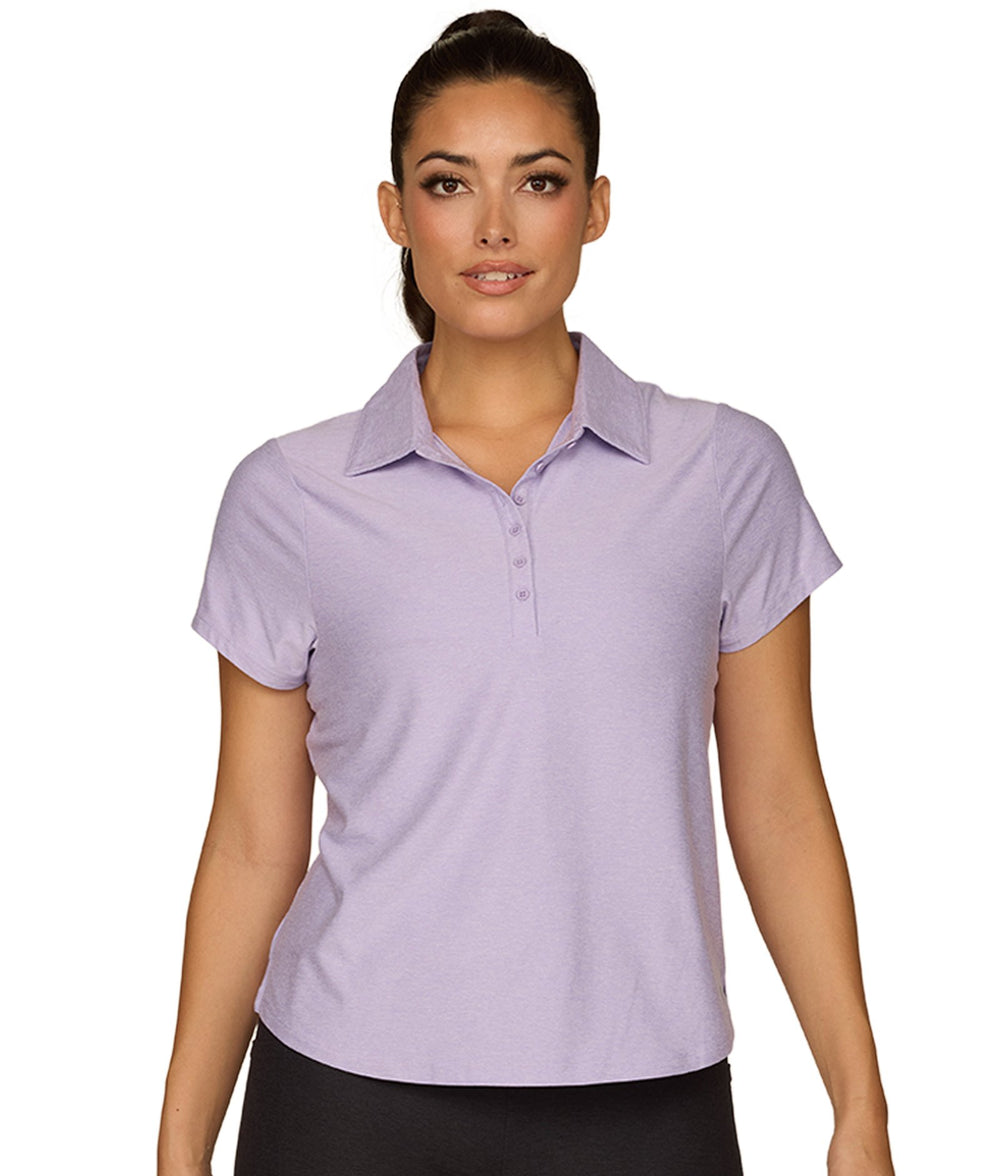 Women's Lavender Fields Mazie Polo Shirt