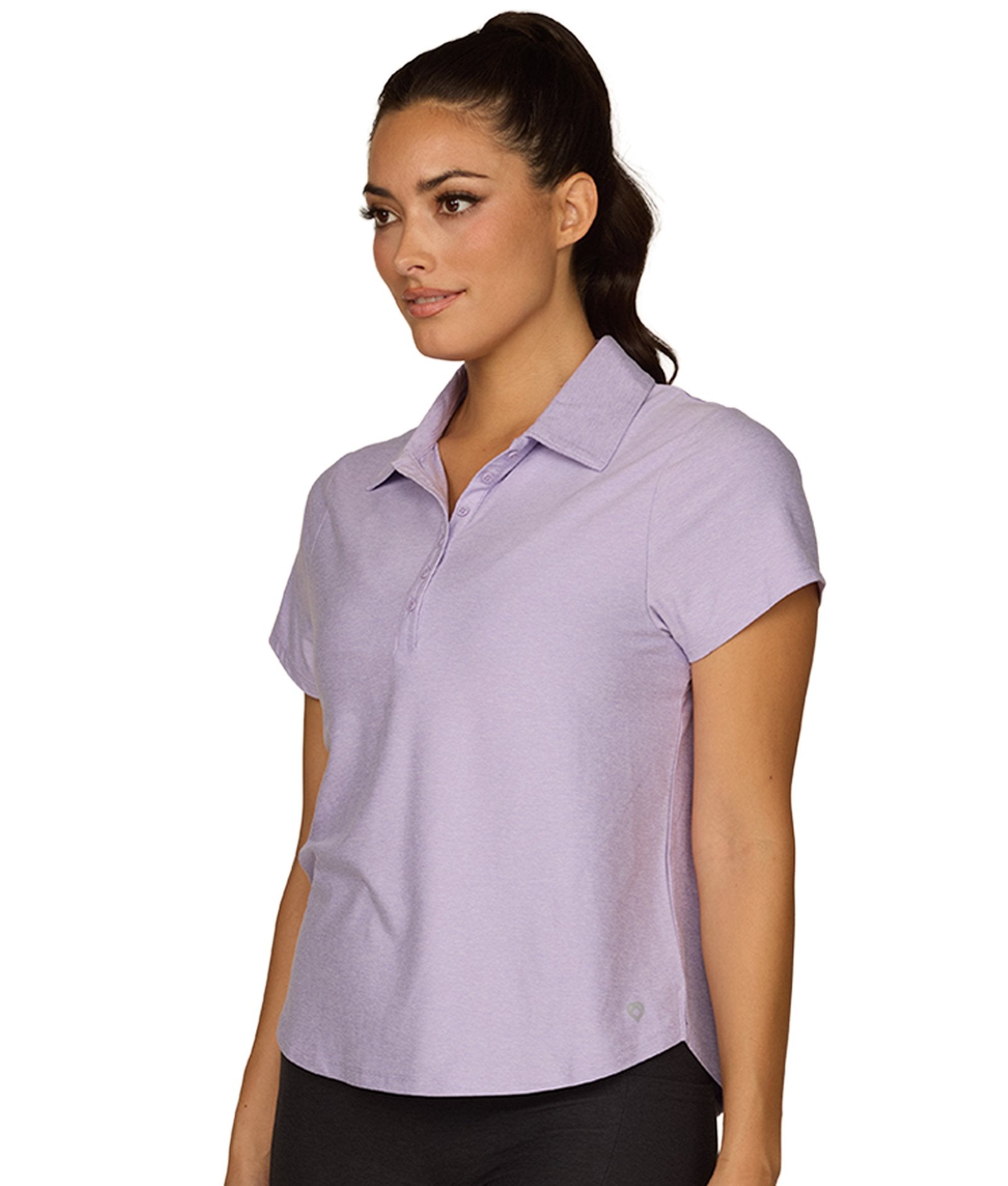 Women's Lavender Fields Mazie Polo Shirt