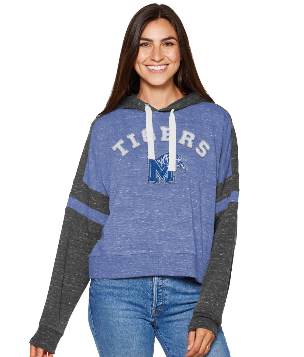 Women's Memphis Tigers Lost City Speckle Hoodie