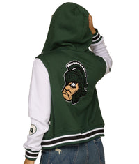 Women's Michigan State Spartans Bedford Falls Letterman Jacket