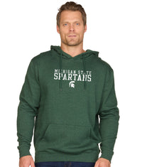Men's Forest Green Michigan State Spartans Equilibrium Campus Hoodie