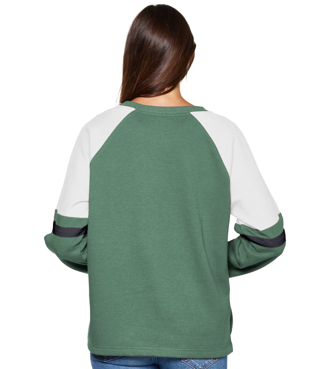 Women's Michigan State Spartans Fairfax Scoop Neck Fleece