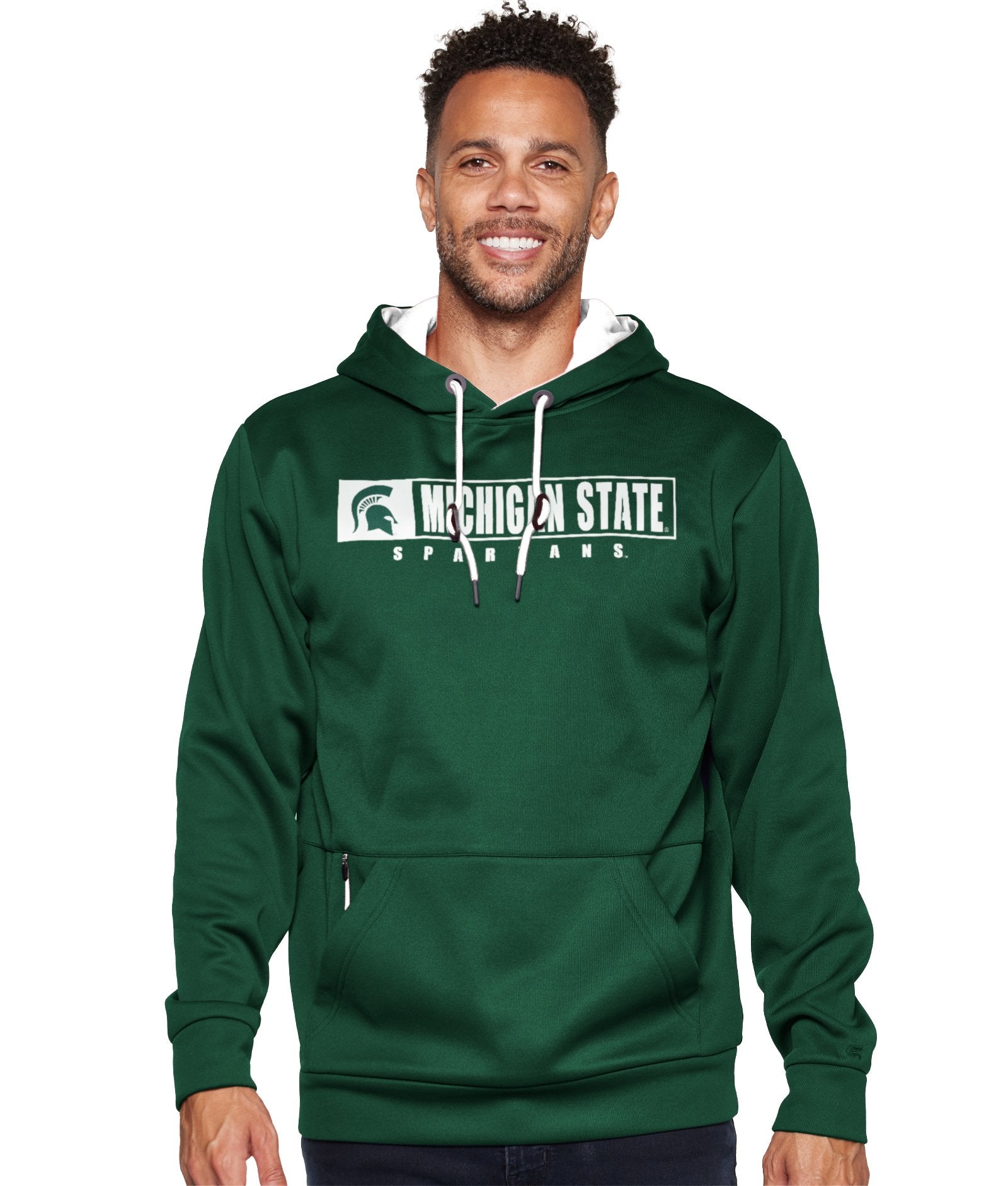 Men's Michigan State Spartans Mainframe Pullover Hoodie