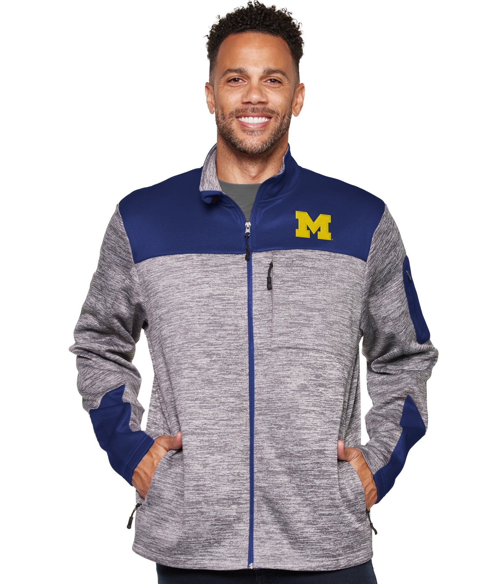 Men's Michigan Wolverines Guard Full Zip Jacket