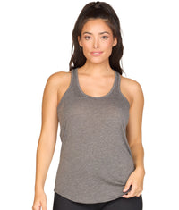 Women's Charcoal Mila Racerback Heather Tank