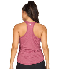 Women's Garnet Mila Racerback Heather Tank