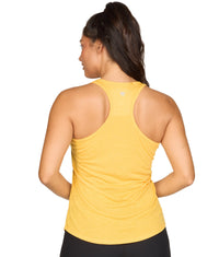 Women's Gold Mila Racerback Heather Tank