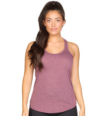 Women's Maroon Mila Racerback Heather Tank