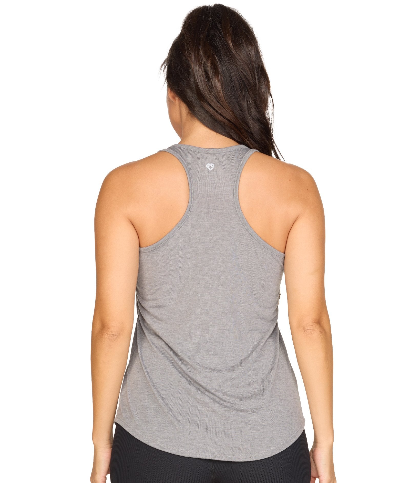 Women's Smoked Pearl Mila Racerback Heather Tank