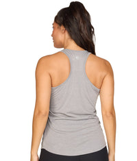 Women's Steel Mila Racerback Heather Tank