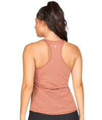 Women's Texas Orange Mila Racerback Heather Tank