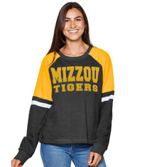 Women's Missouri Tigers Fairfax Scoop Neck Fleece