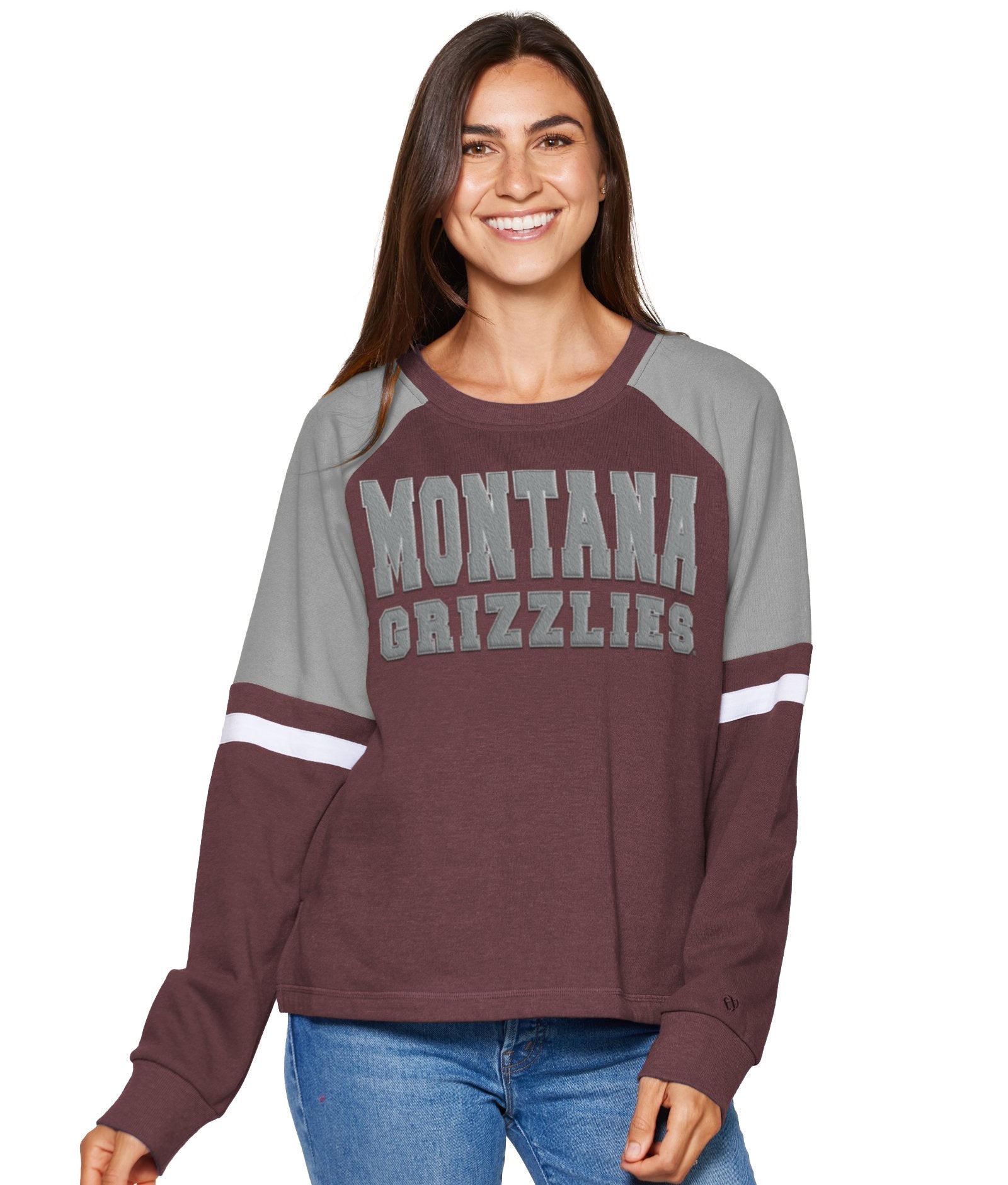 Women's Montana Grizzlies Fairfax Scoop Neck Fleece