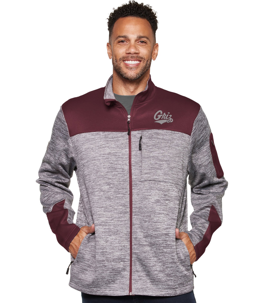 Men's Montana Grizzlies Guard Full Zip Jacket