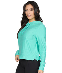 Women's Aqua Morgan Hoodie