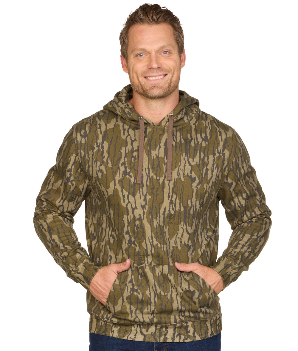 Men's Mossy Oak Bottomland Cotton Blend Hoodie