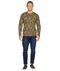 Men's Mossy Oak Bottomland Cotton Blend Long Sleeve Tee