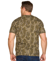 Men's Mossy Oak Bottomland Cotton Blend Short Sleeve Tee
