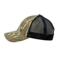 Mossy Oak Bottomland Structured Trucker Hat