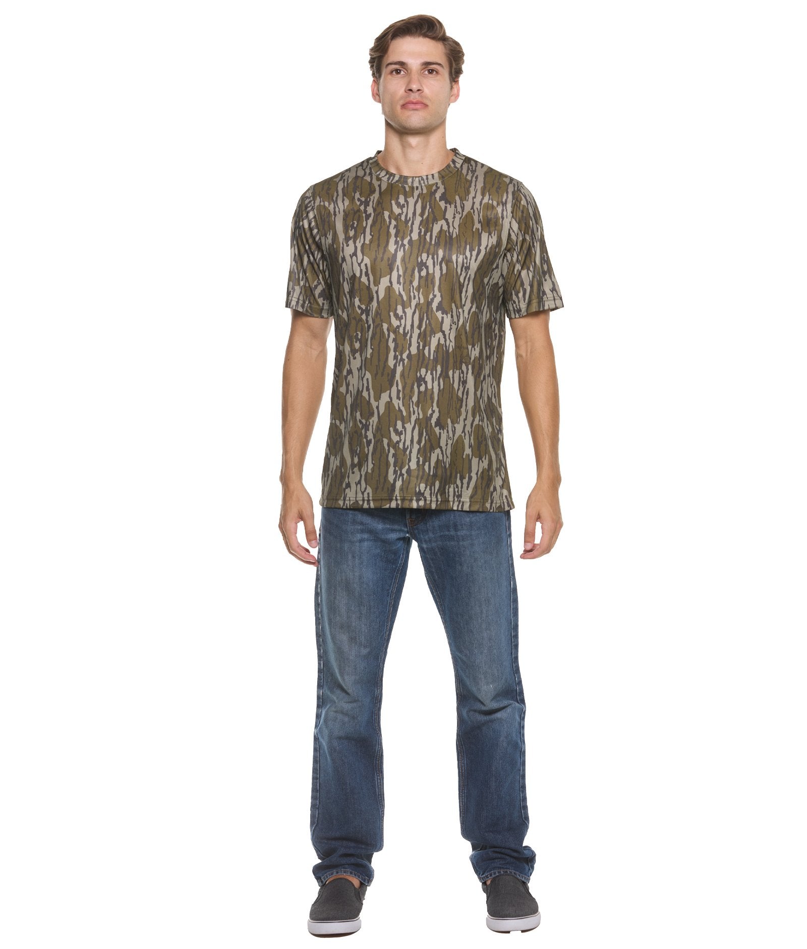 Men's Mossy Oak Camo Essential Short Sleeve Tee