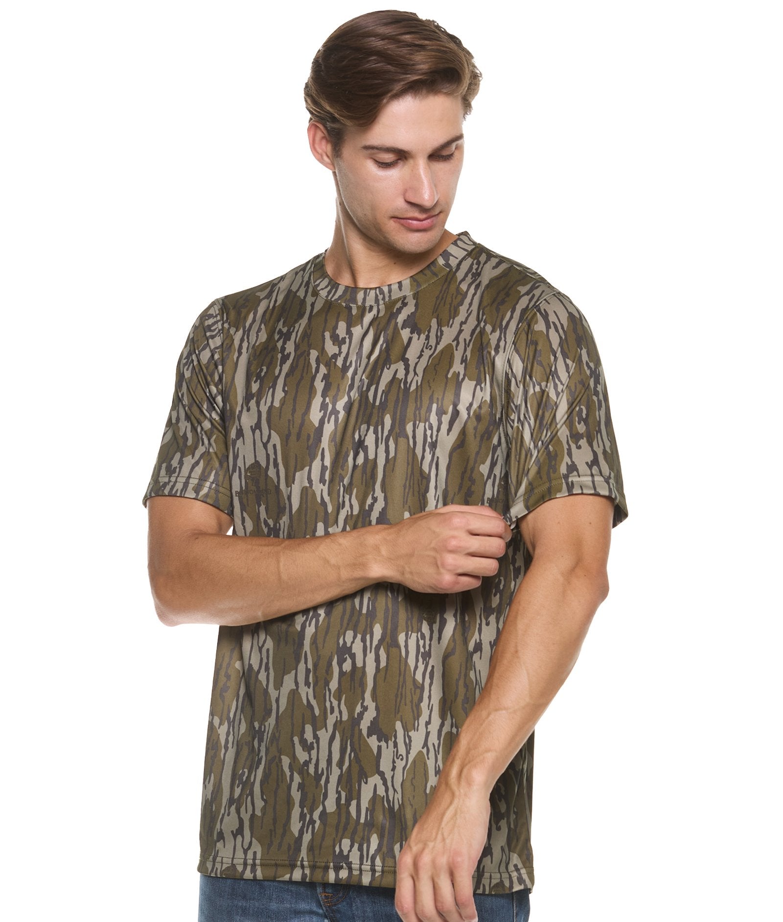 Men's Mossy Oak Camo Essential Short Sleeve Tee