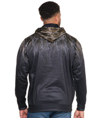 Men's Mossy Oak Black Clip Performance Hoodie