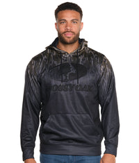 Men's Mossy Oak Black Clip Performance Hoodie