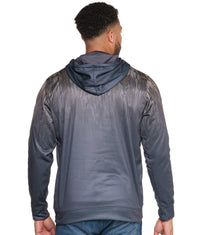 Men's Mossy Oak Charcoal Strike Performance Fleece Hoodie