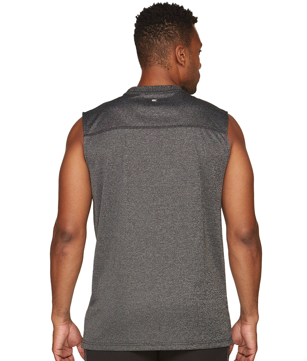 Men's Black Nano Sleeveless Tee