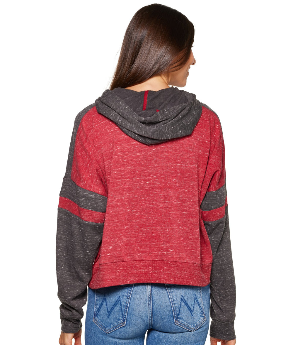 Women's Nebraska Cornhuskers Lost City Speckle Hoodie