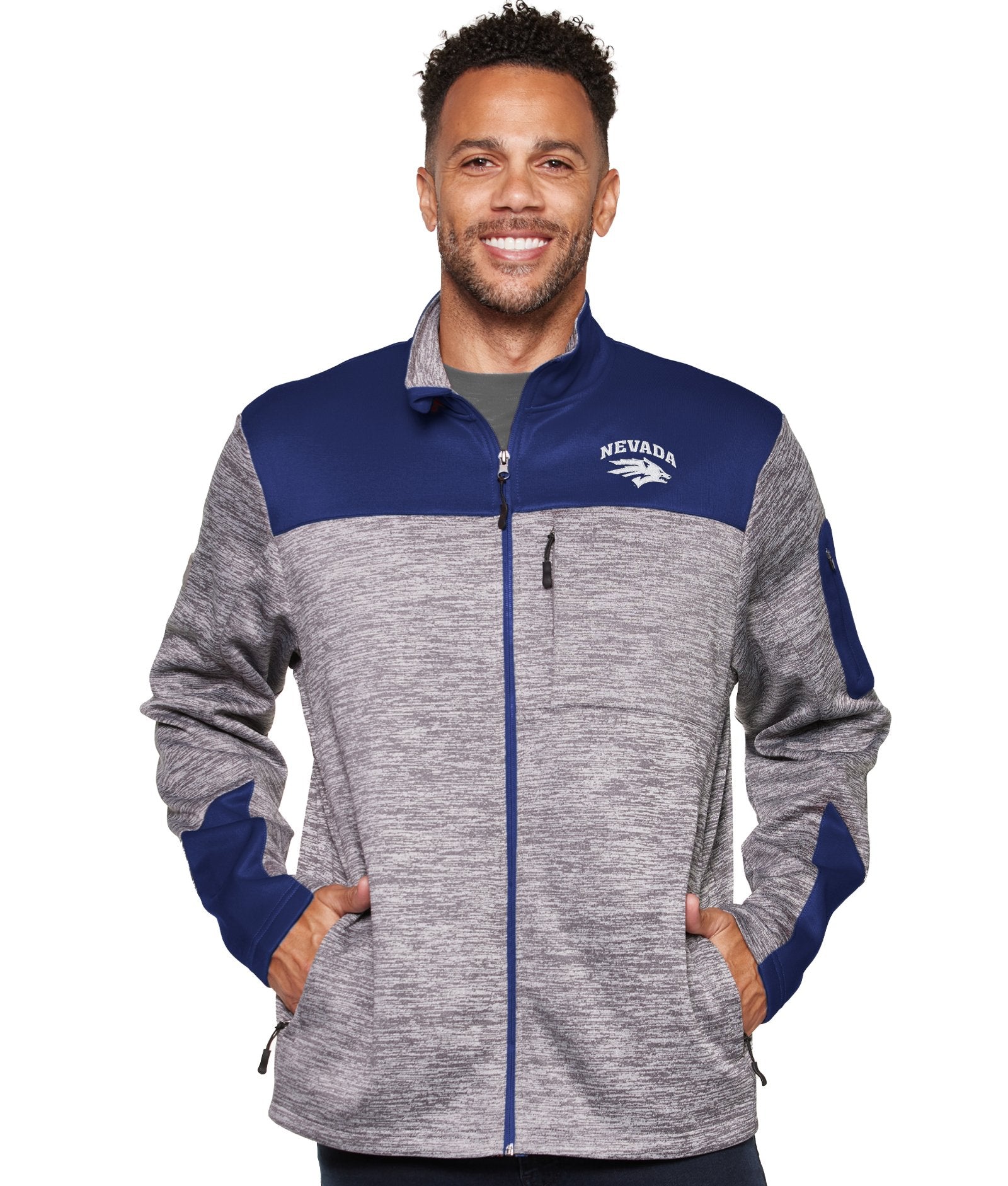Nevada Wolf Pack Guard Full Zip Jacket – Colosseum Athletics