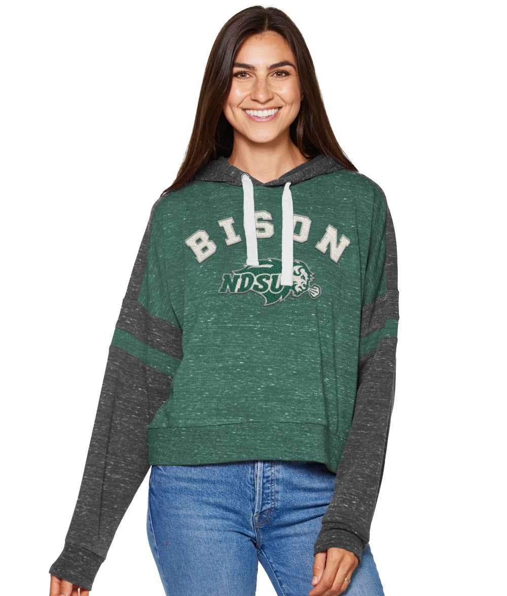 Women's North Dakota State Bison Lost City Speckle Hoodie