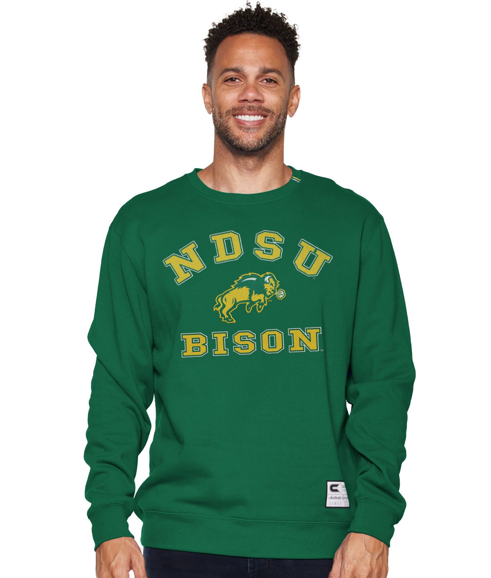 Men's North Dakota State Bison Zion Team Crewneck Fleece