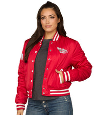 Women's Ohio State Buckeyes Baguettes Bomber Jacket