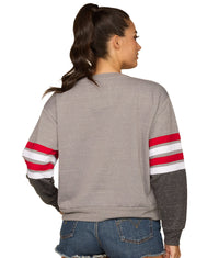 Women's Ohio State Buckeyes Bon Appetit Crew Fleece
