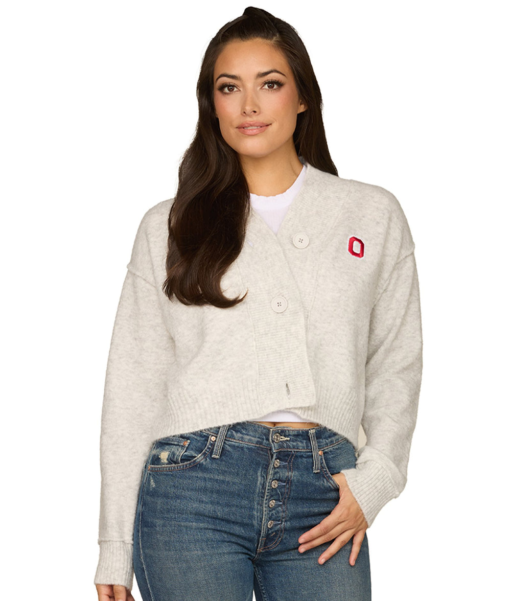 Women's Ohio State Buckeyes Emily Cardigan Sweater