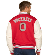 Men's Ohio State Buckeyes Grand Tour Letterman Jacket