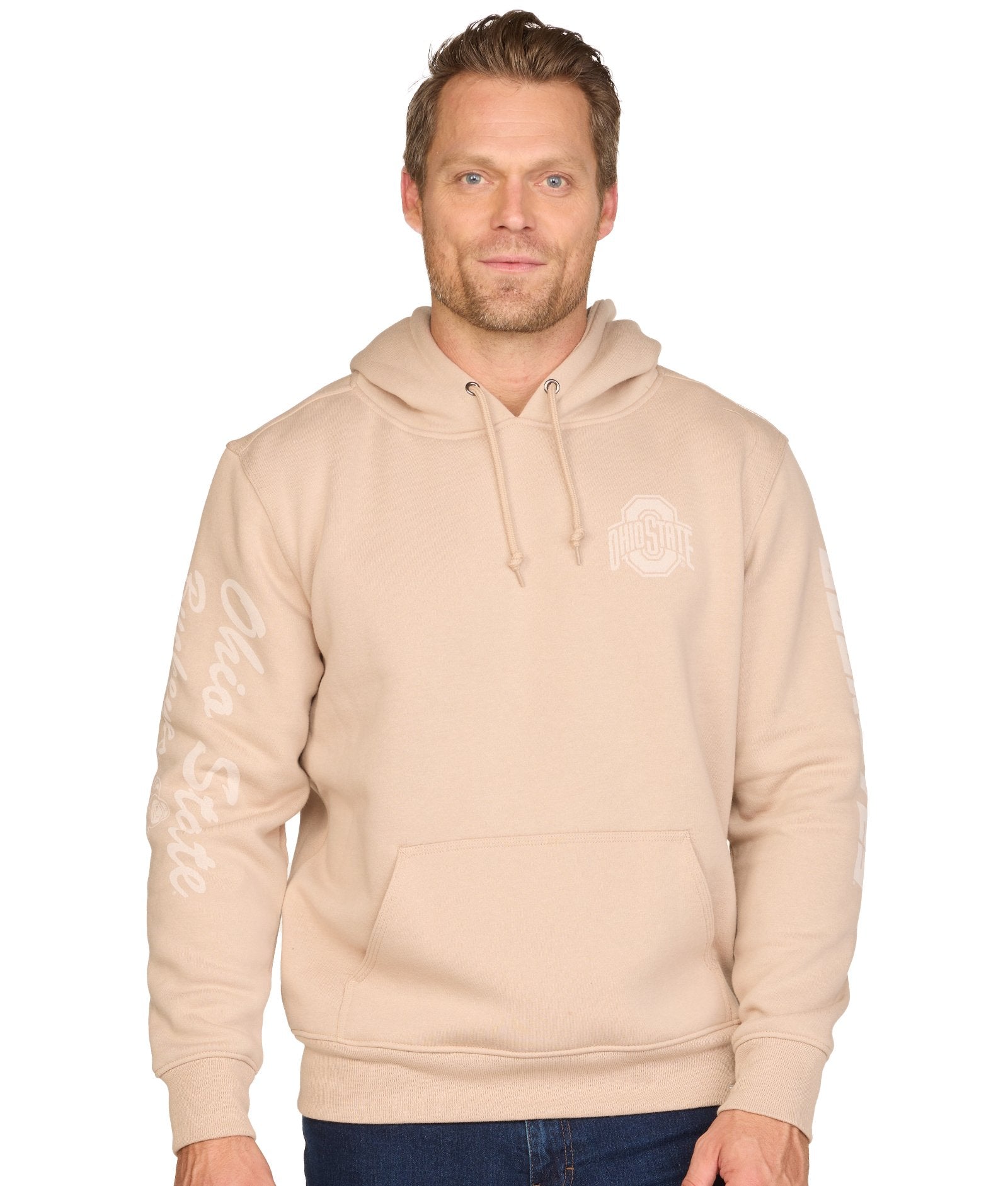 売れ筋商品|||コロシアム パーカー・スウェットシャツ アウター レディース Men's Cream Ohio State Buckeyes Lace-Up 4.0 Vintage-Like Pullover Hoodie Cream mens-colosseum-cream-ohio-