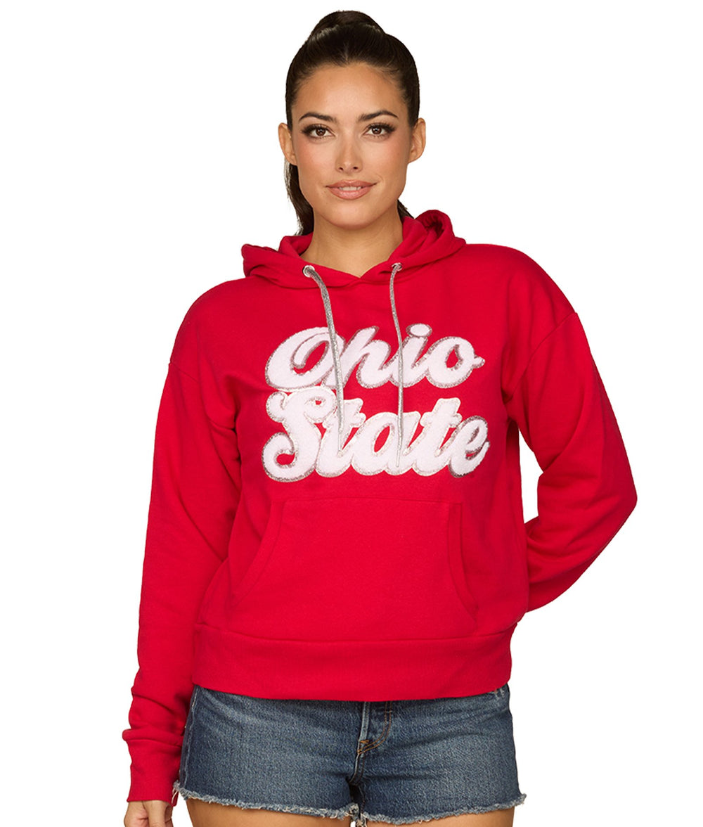 Women's Ohio State Buckeyes Jazz Club Fleece Hoodie