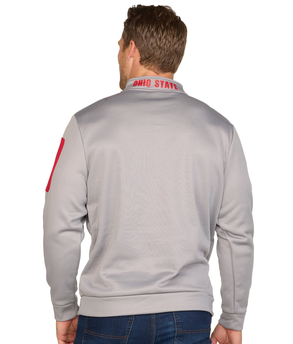 Men's Ohio State Buckeyes Mainframe Quarter Zip Fleece