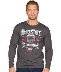 Men's Ohio State Buckeyes National Champions Playbook Long Sleeve Tee