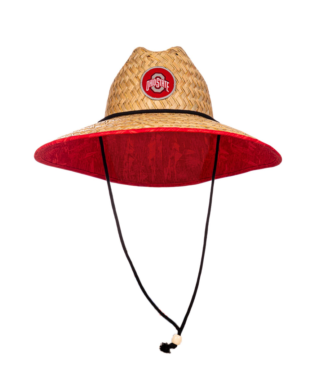 Ohio State Buckeyes Ozark Straw Hat