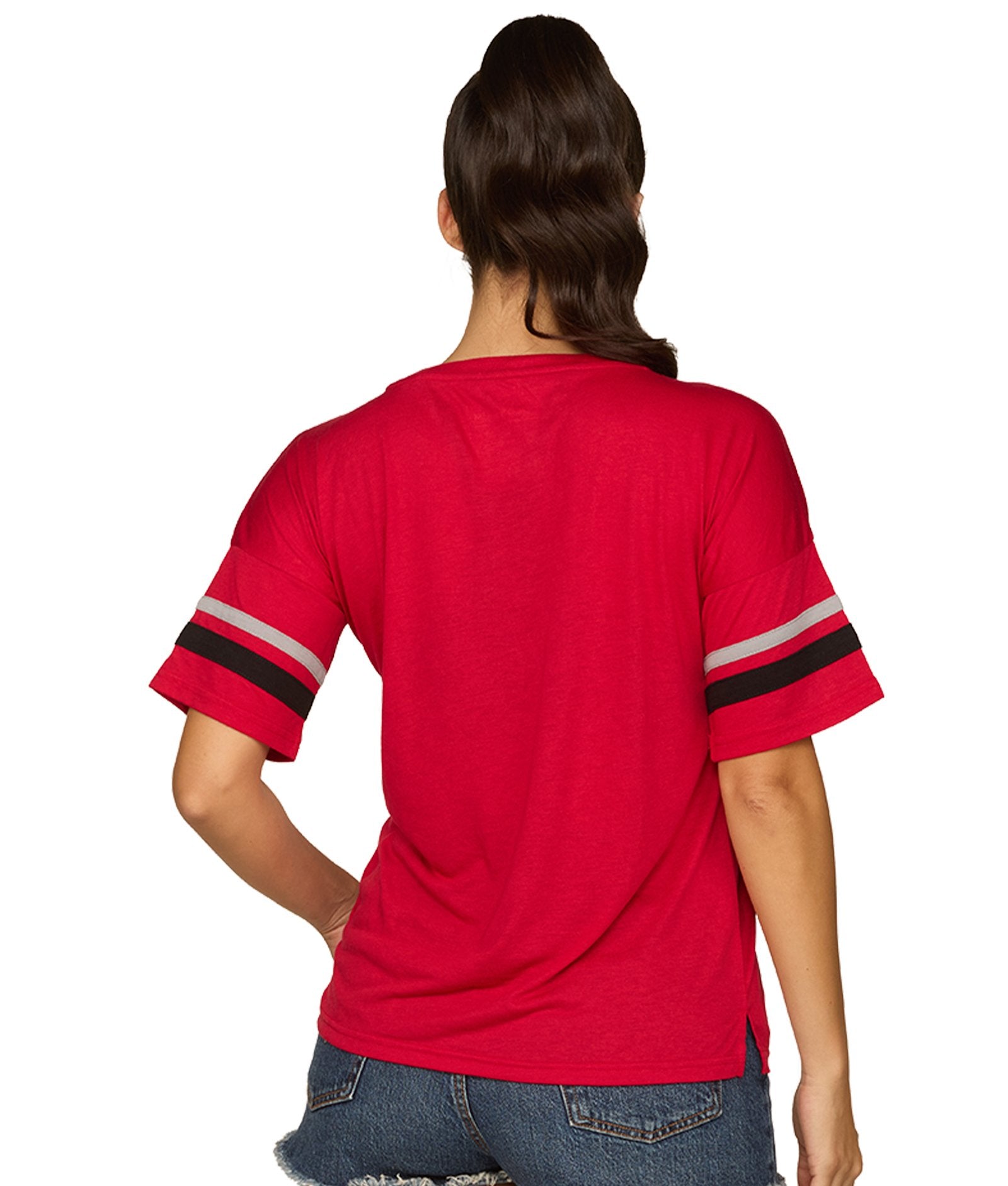 Women's Ohio State Buckeyes Realist Oversized Tee