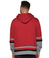 Men's Ohio State Buckeyes Ringing Lace Up Fleece Hoodie