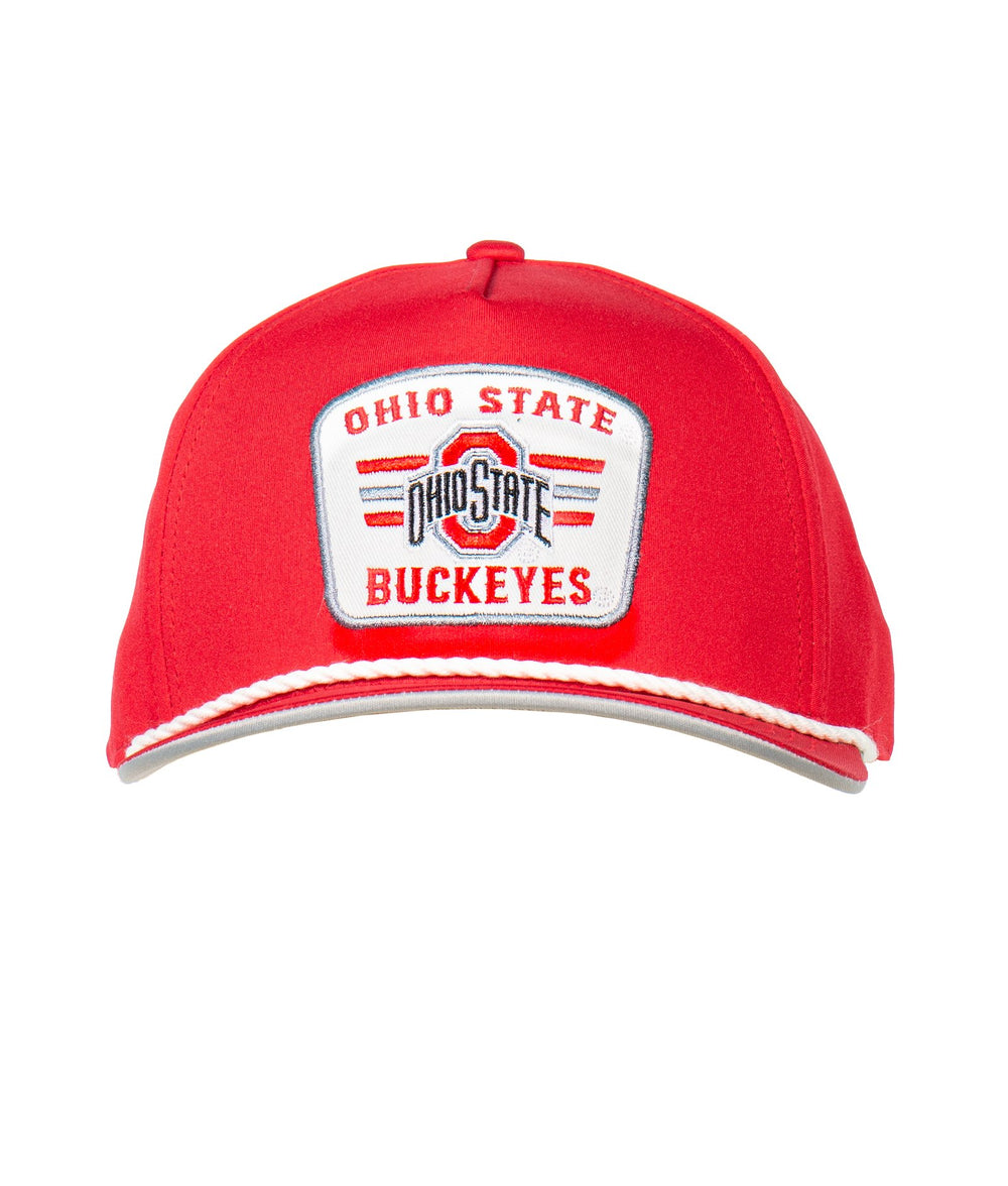 Ohio State Buckeyes Road Dog Adjustable Rope Hat