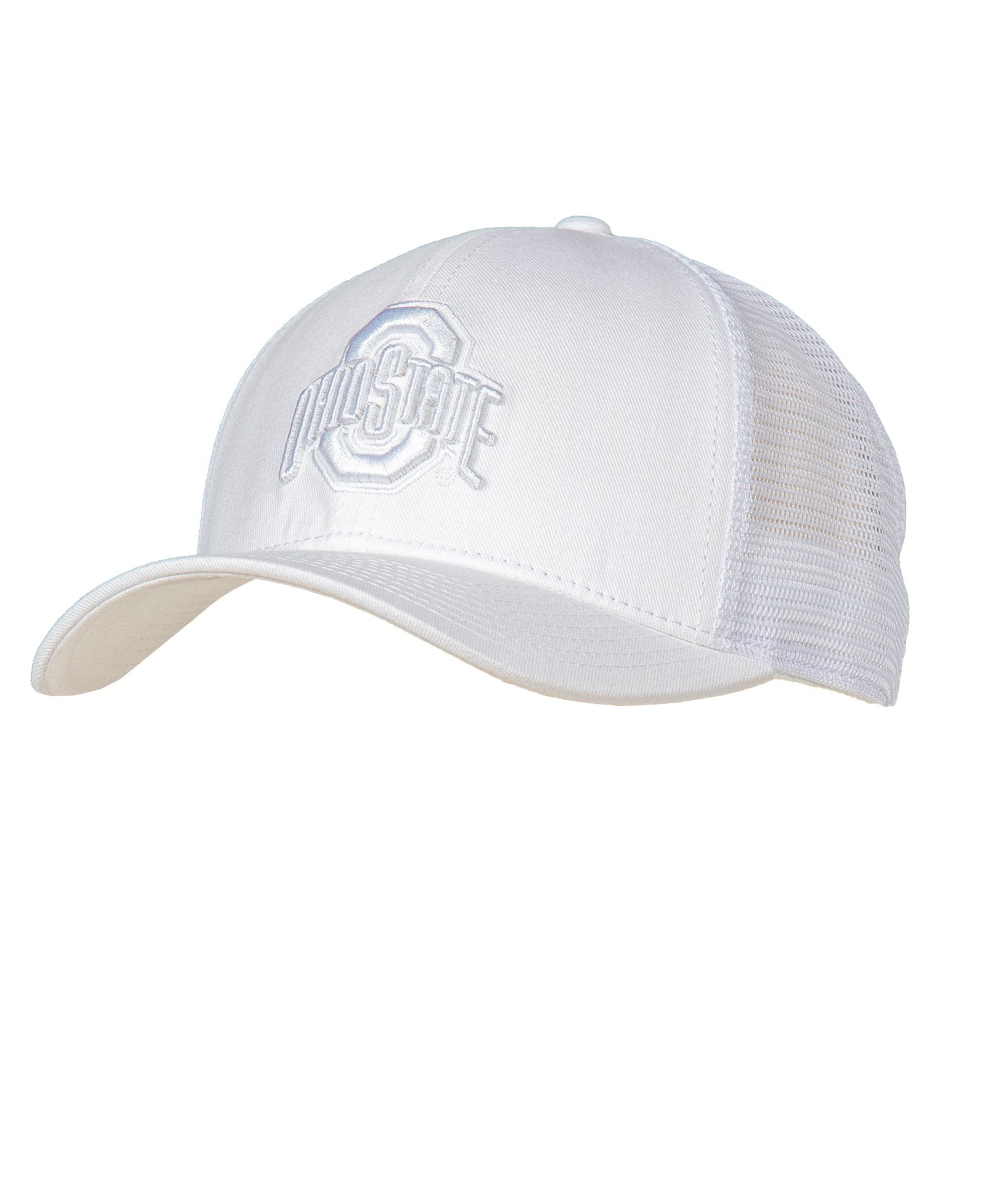 Ohio State Buckeyes Whiteout Adjustable Hat