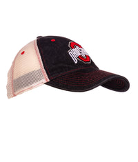 Ohio State Buckeyes Wrangler Denim Trucker Adjustable Hat